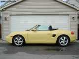 Car with top down.