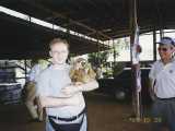 Pet my monkey! These monkeys are very popular in rural Thailand as they can be tought to harvest cocoanuts.