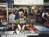 Fresh fish! So fresh the hearts are still beating!