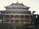 Dr. Sun Yat Sen's memorial. He is the father of modern China. He liberated China from the Emperor in 1911.