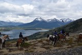 Horseback riding near Puerto Natales, Chile Horseback riding near Puerto Natales, Chile