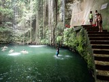Chichen Itza and Ik Kil Cenote Chichen Itza and Ik Kil Cenote