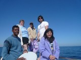 Aboard the Blue Waves Aboard the Blue Waves