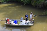 Fishing with crossbows?